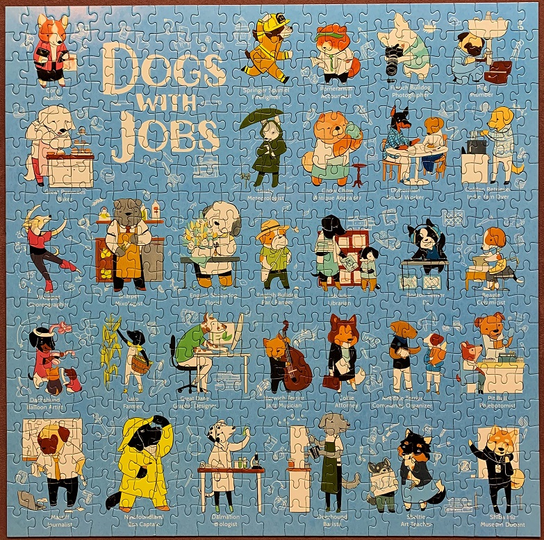 Dogs with Jobs  My Jigsaw Journal